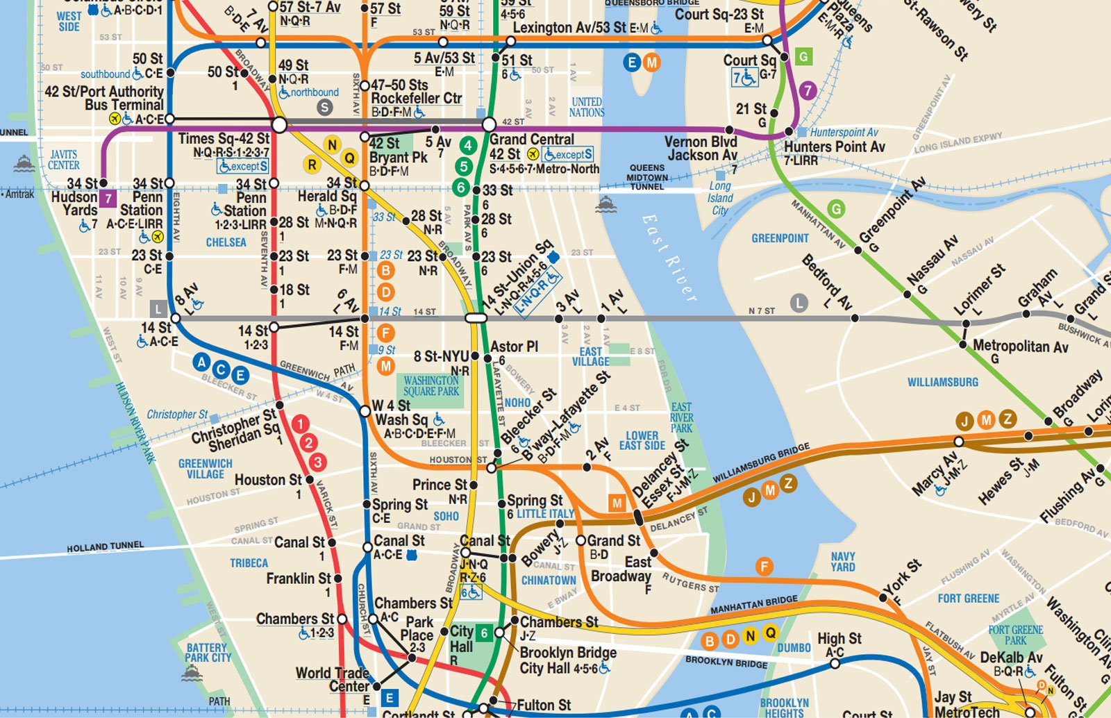 mta subway map pdf