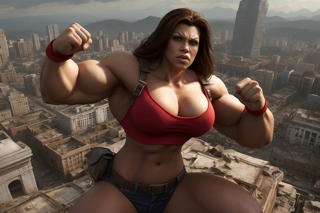 muscular giantess