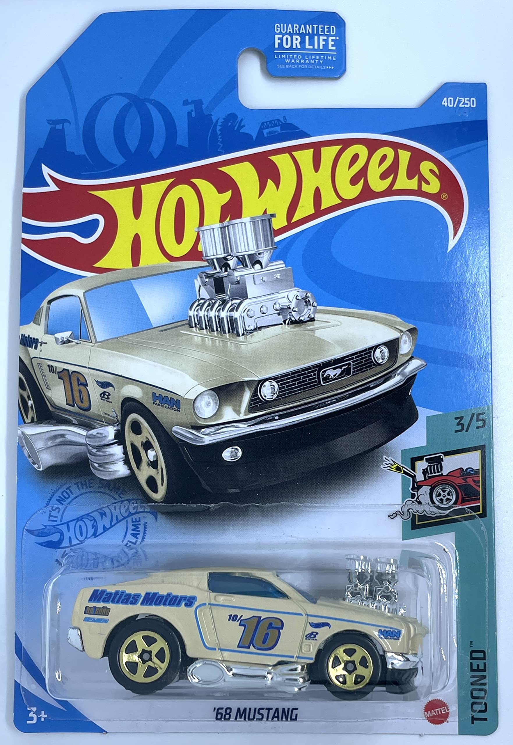 mustang 68 hot wheels