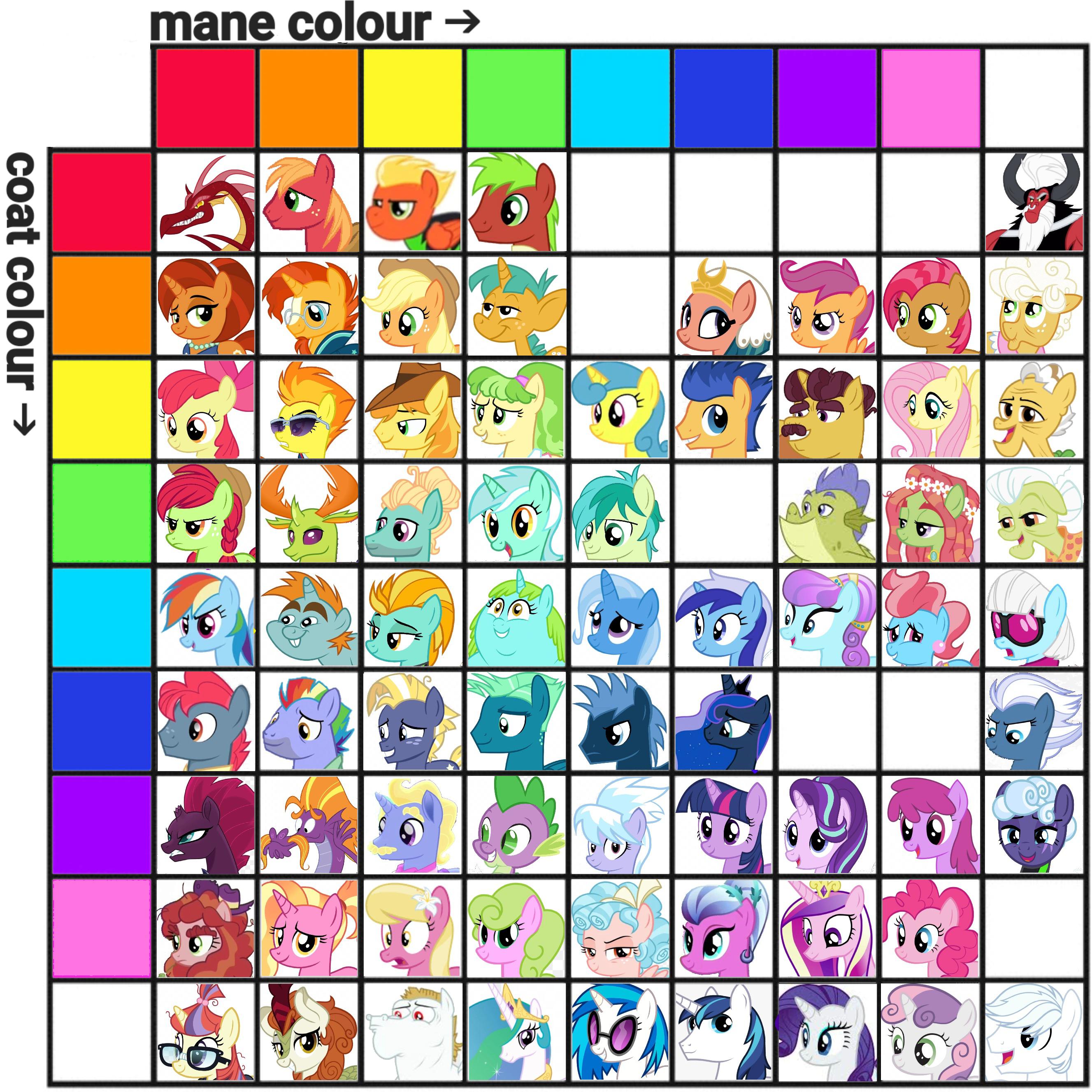 my little pony names