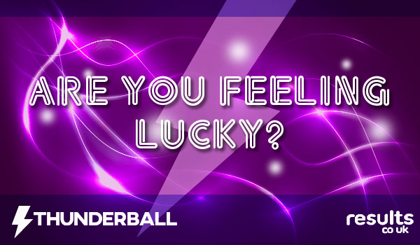 national lottery results thunderball