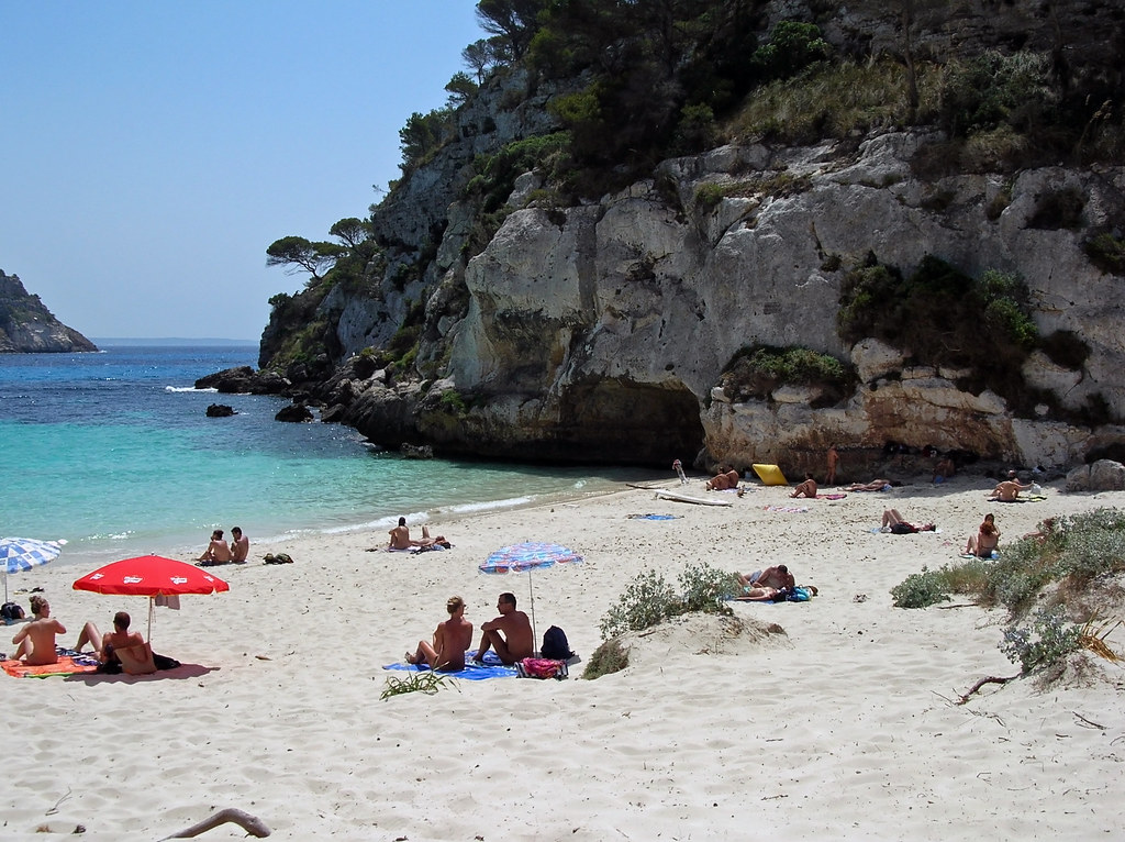 naturist beaches menorca