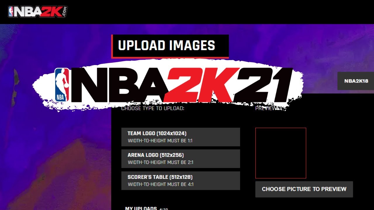 nba2k upload