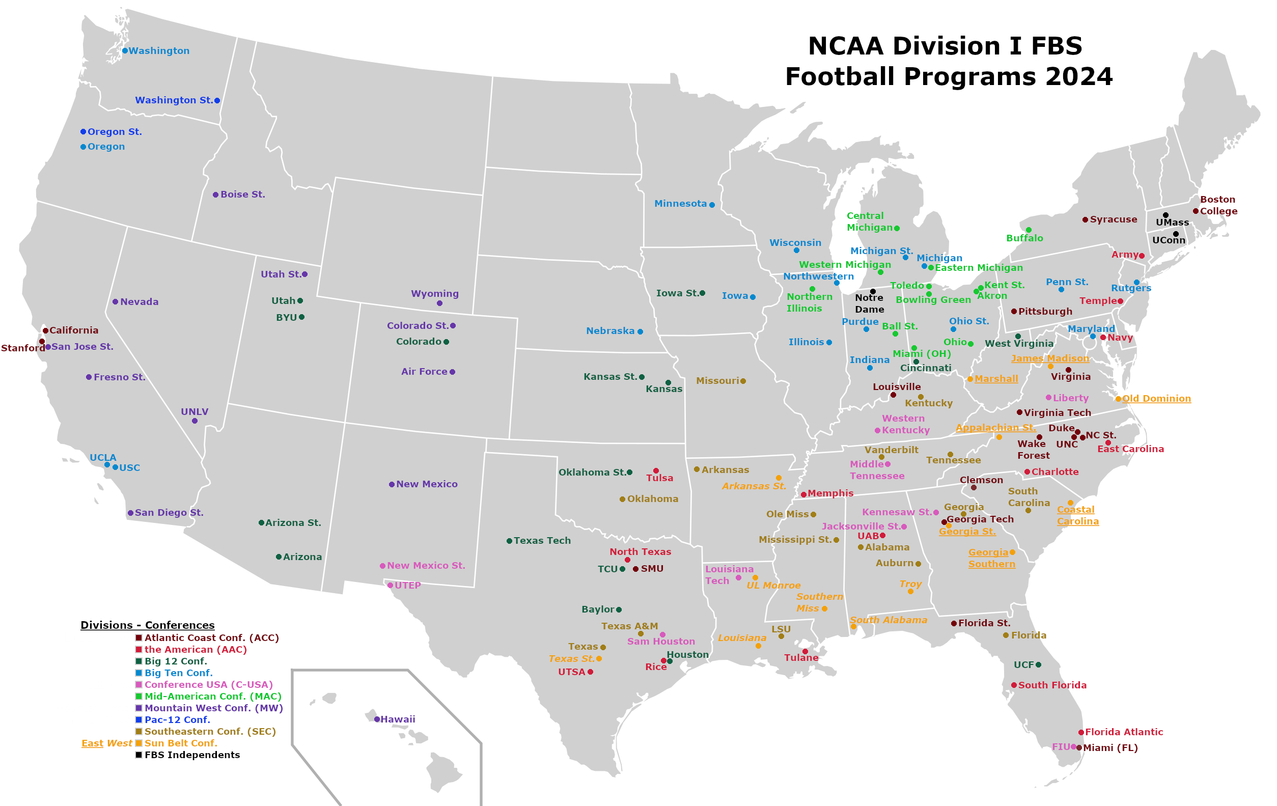 ncaa division i football bowl subdivision