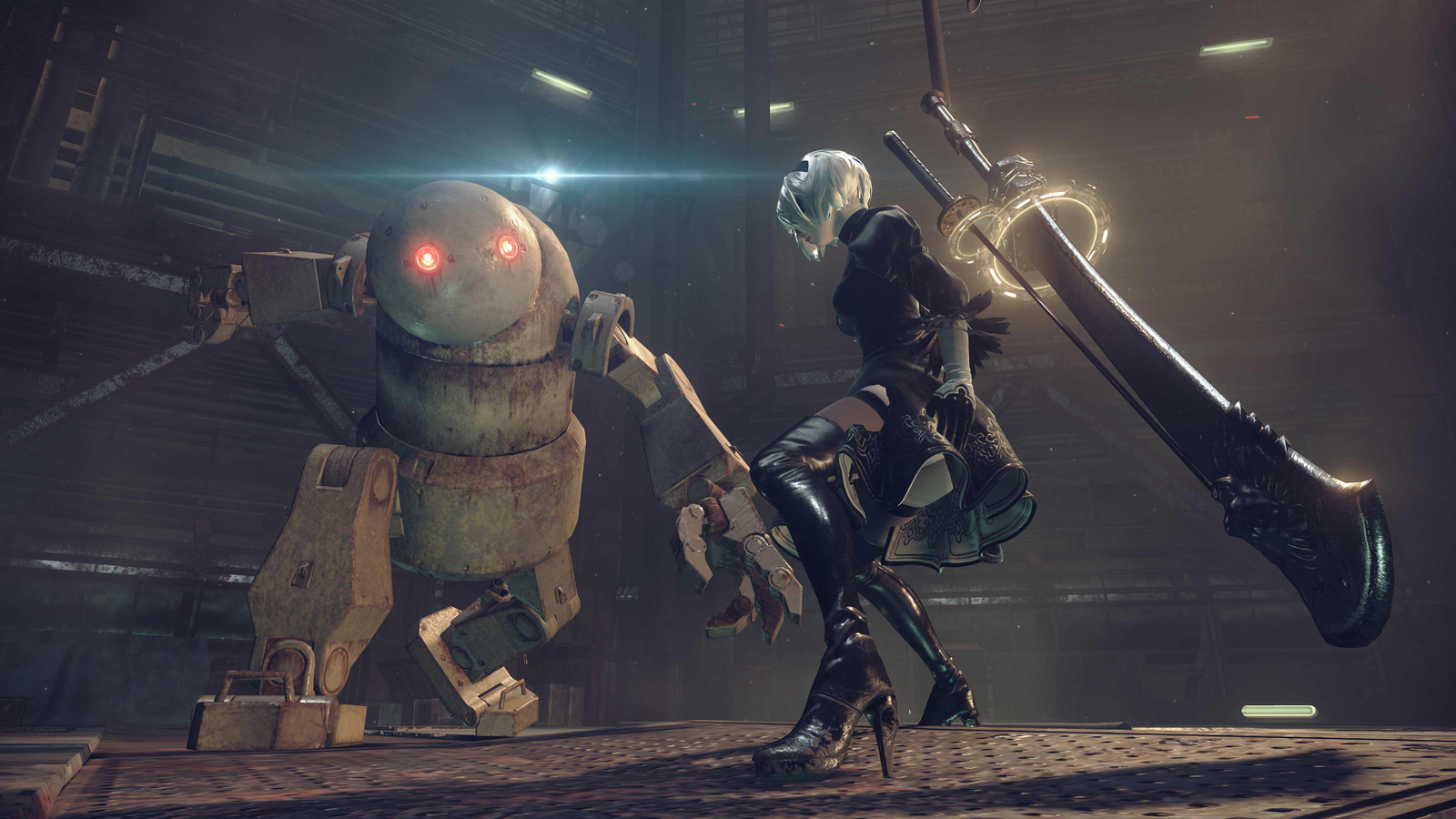 nier automata gameplay