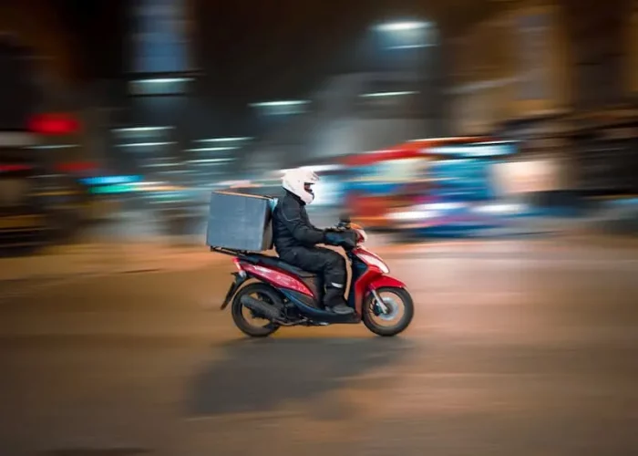 night delivery driver