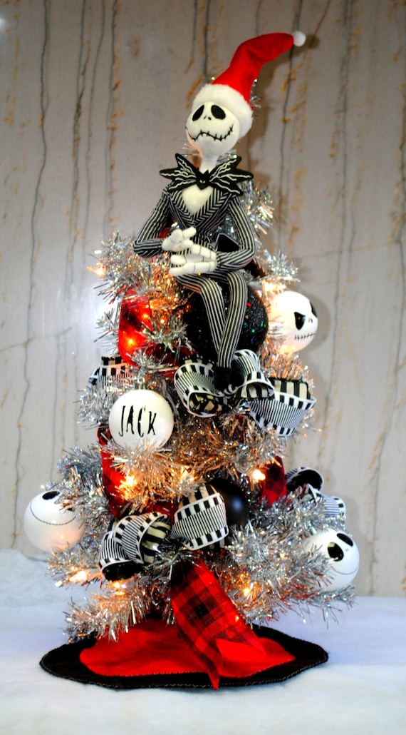 nightmare before christmas tree topper