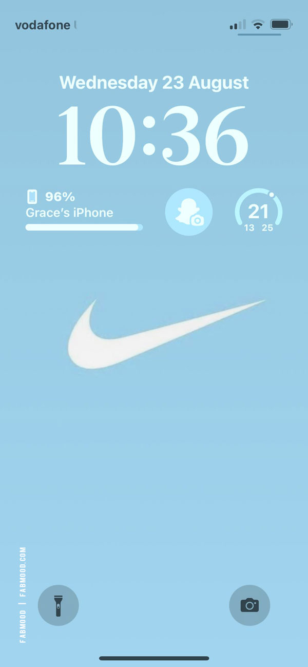 nike home screen