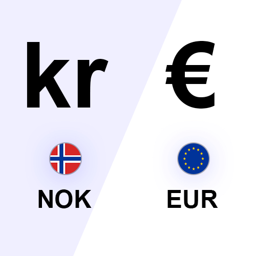 norwegian nok to euro