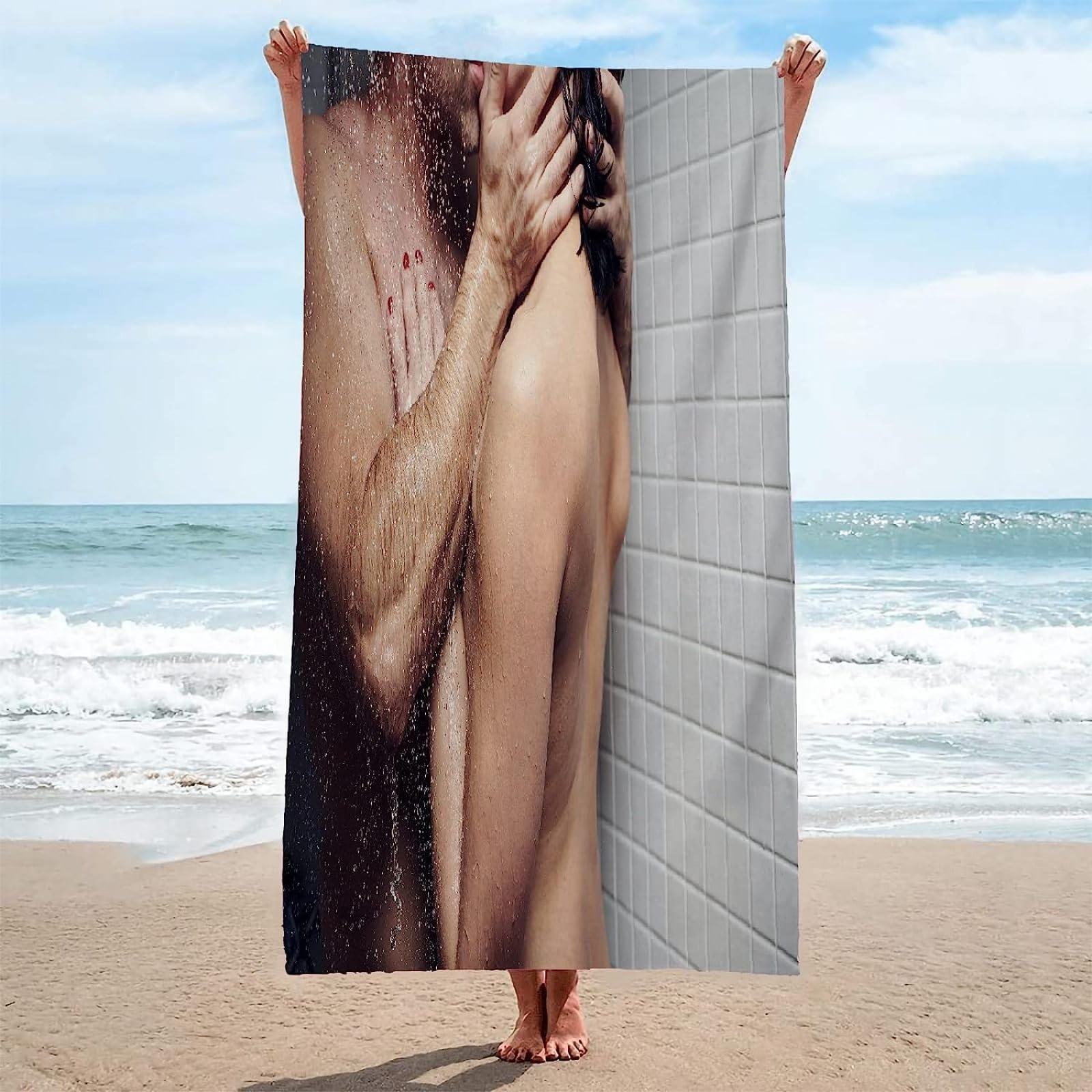 nude beach towels