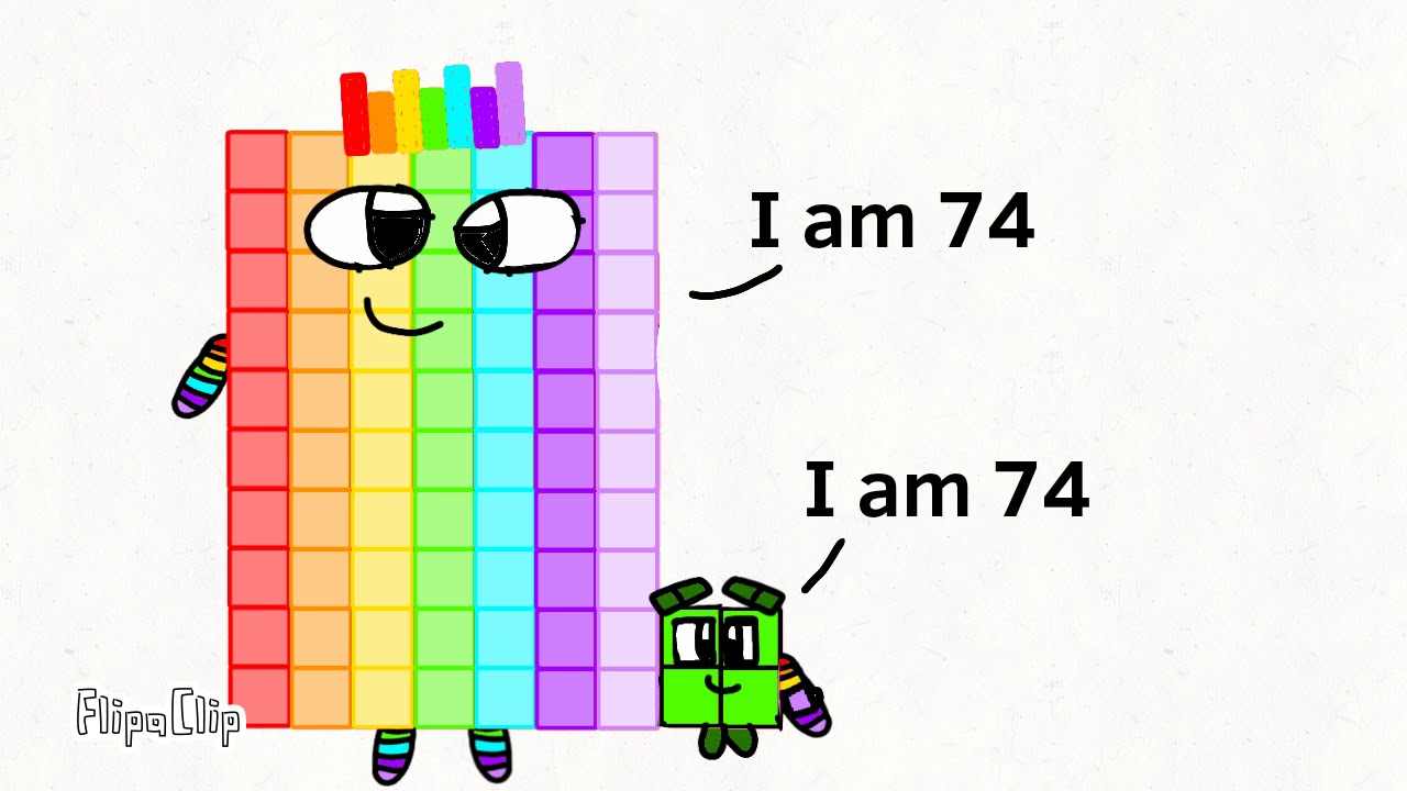 numberblocks 74