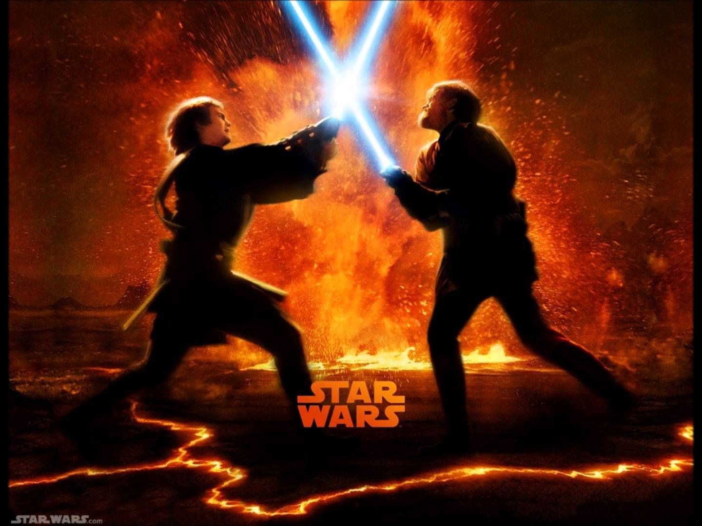 obi wan vs anakin wallpaper