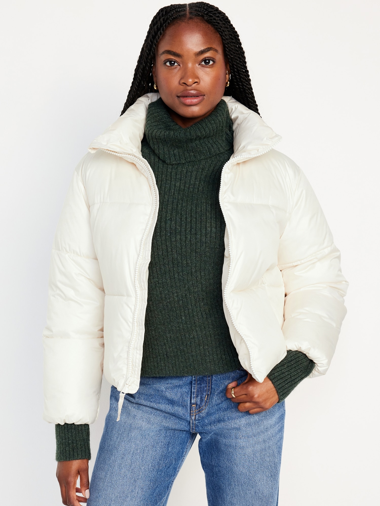 old navy puffer jacket