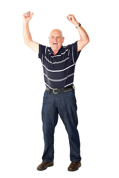 old stock photo man