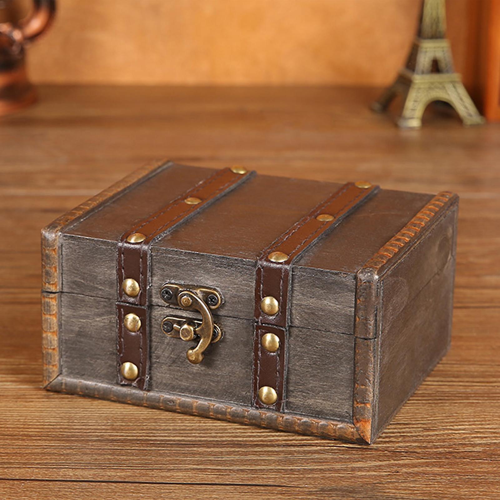 old wooden chest trunk