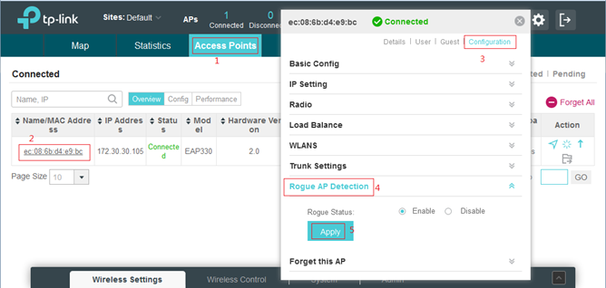 omada controller add access point