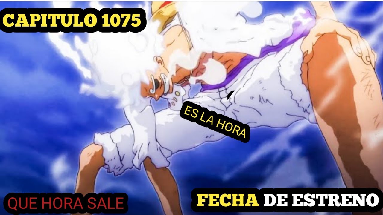 one piece 1075 cuando sale