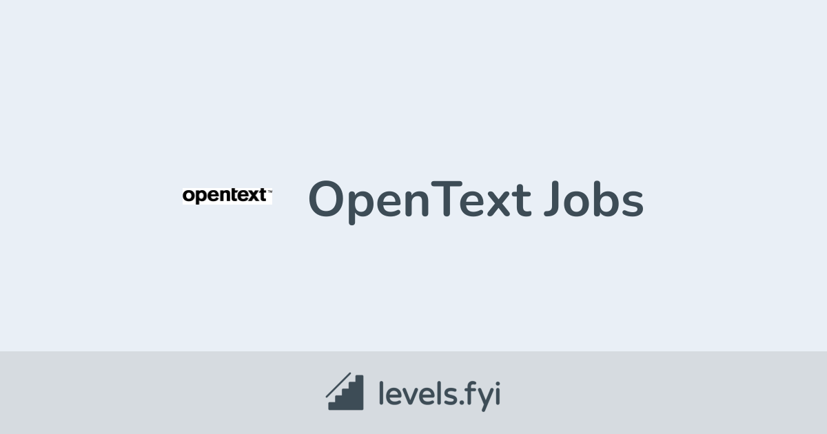 opentext jobs