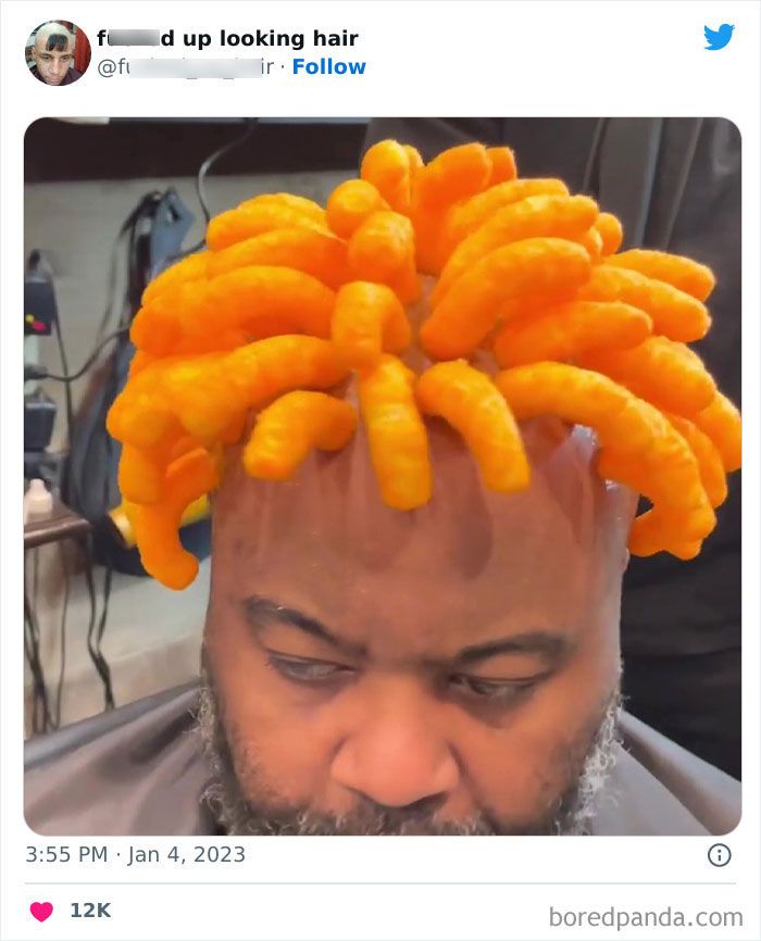 orange hair meme