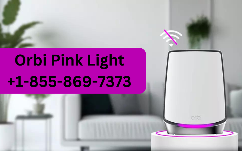 orbi pink light