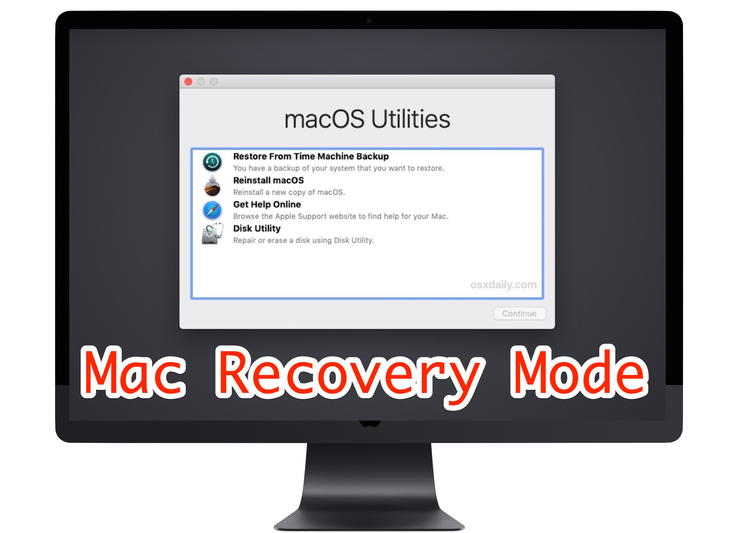 os x recovery