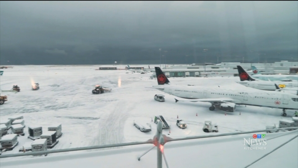 ottawa airport snow accumulation