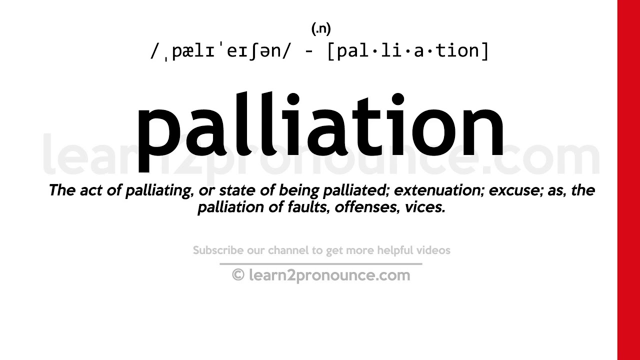 palliation