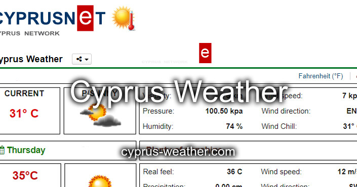 paphos weather forecast 21 days