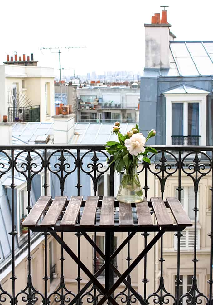 paris airbnb with balcony