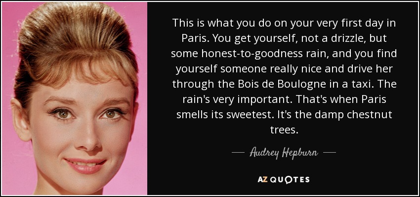 paris in the rain quote