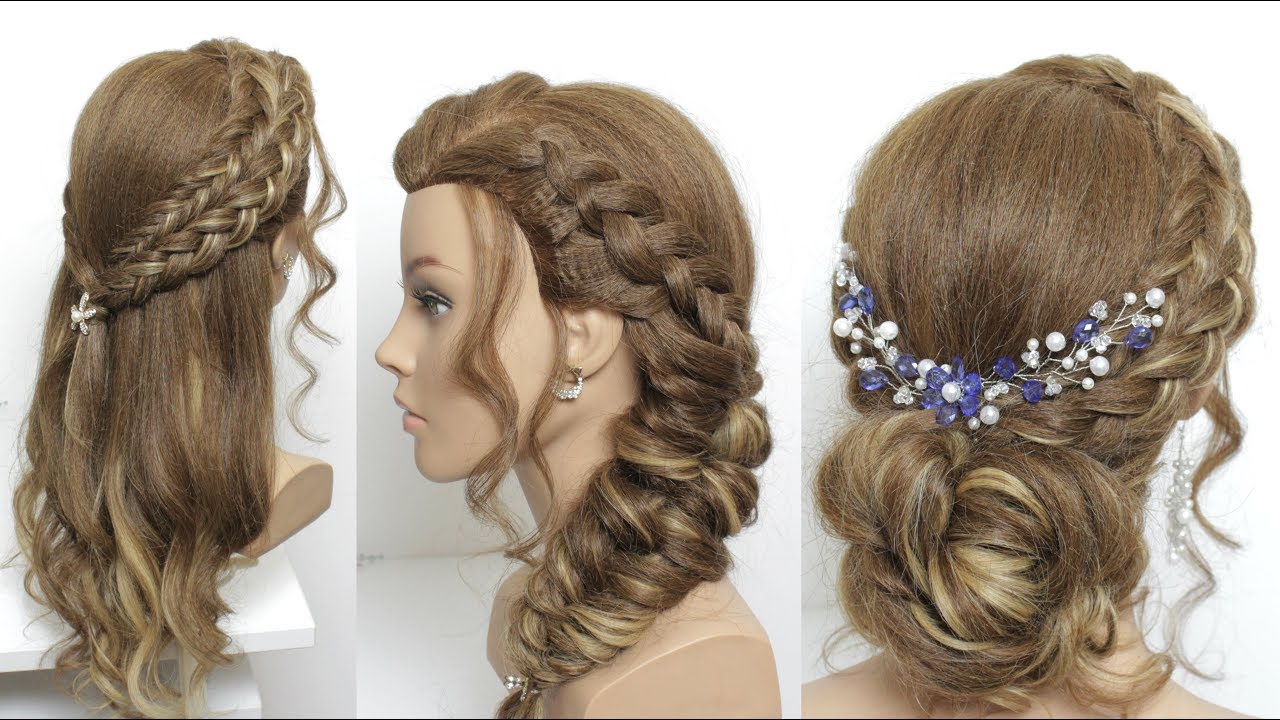 party hairdo for medium hair