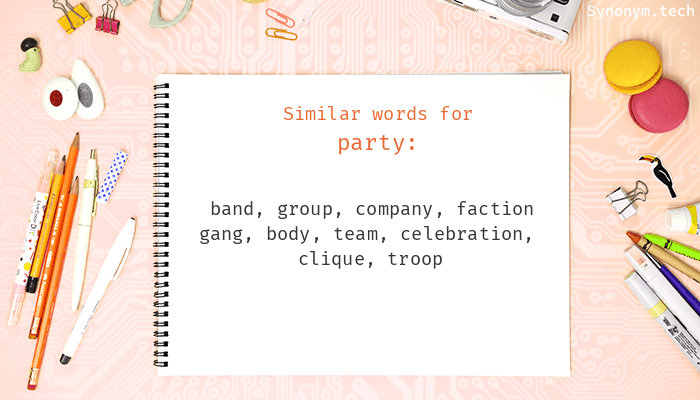 party synonym