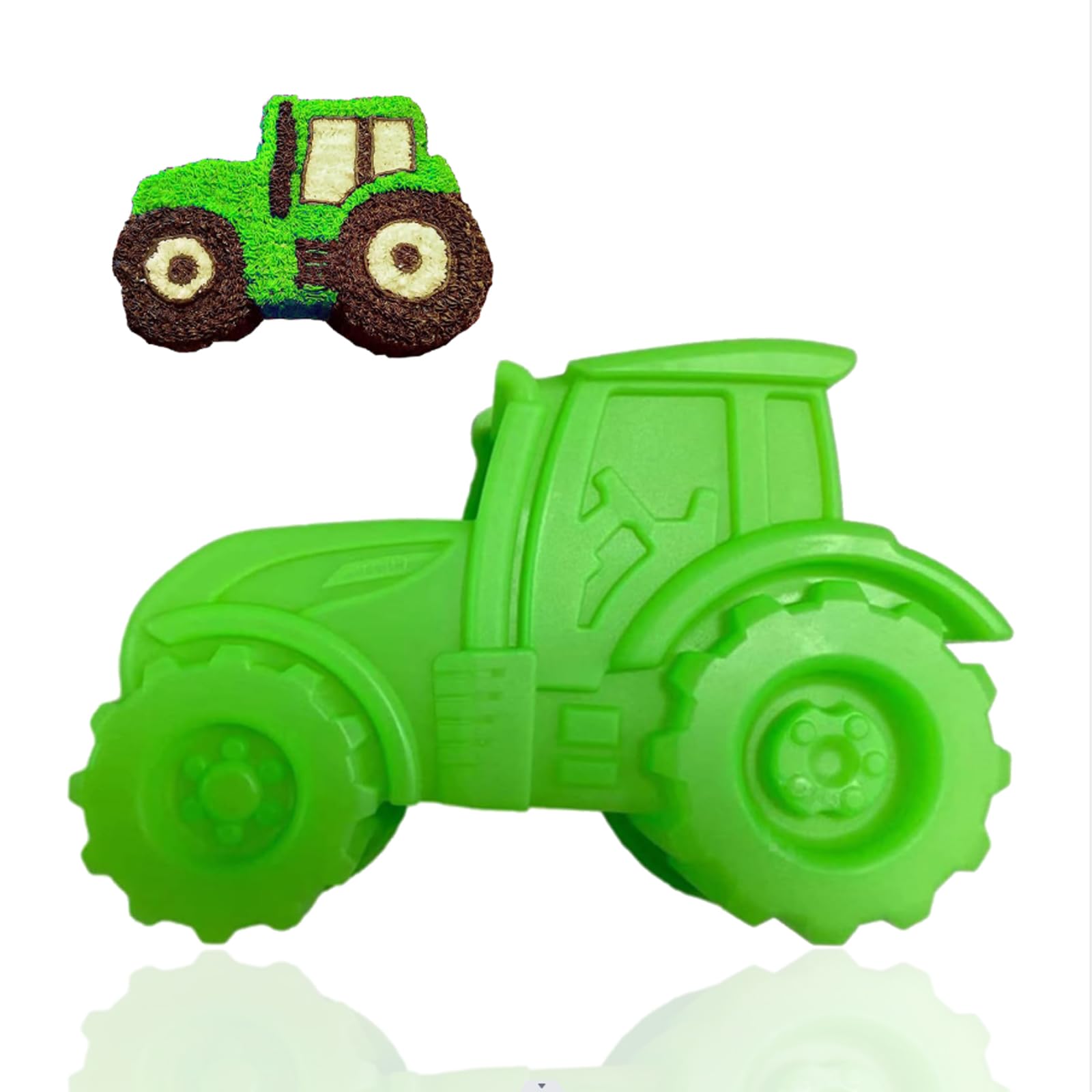 pastel tractor