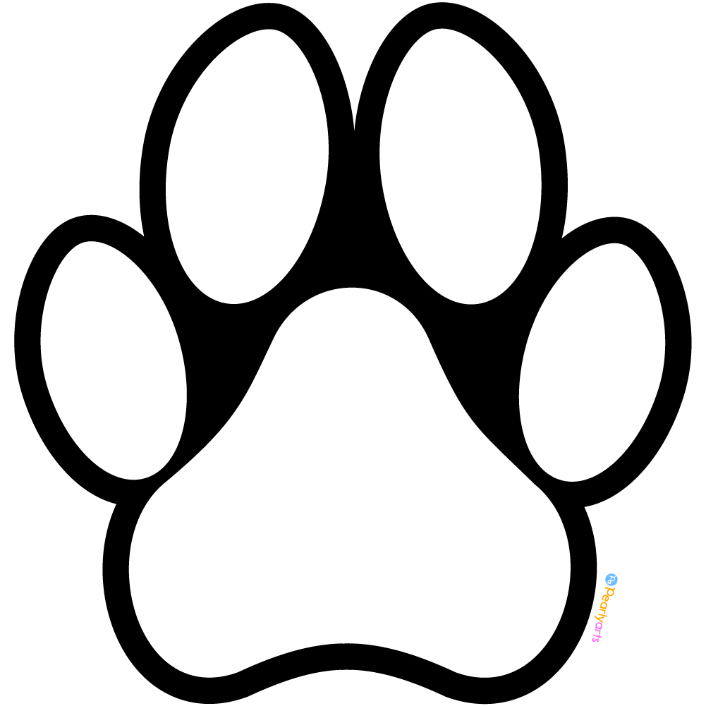 paw print clip art