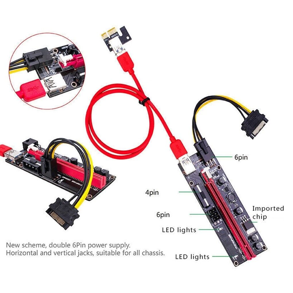 pcie 1x to 16x