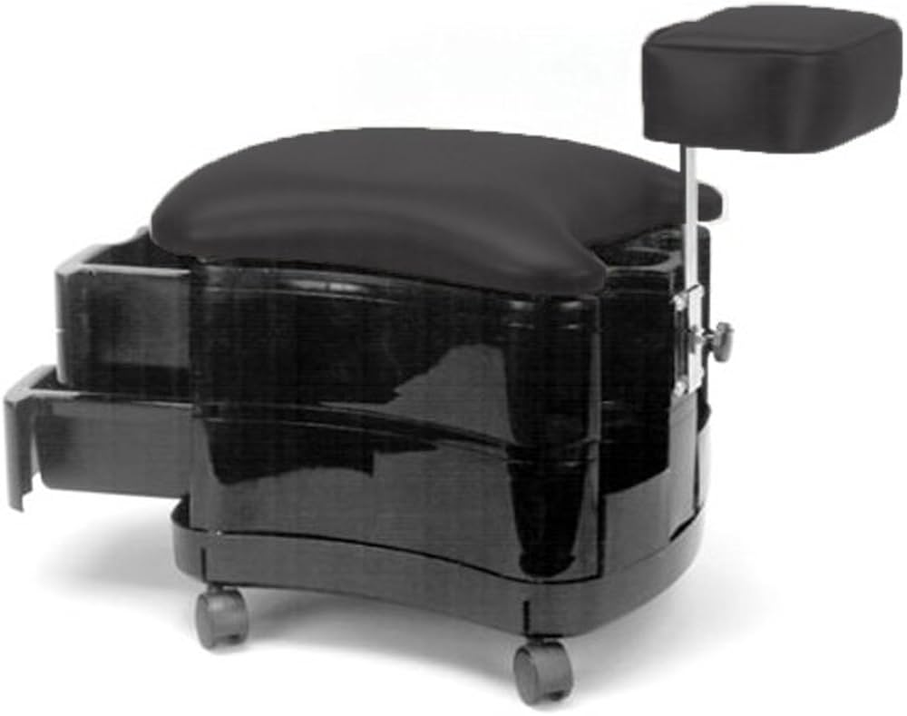 pedicure stool with footrest