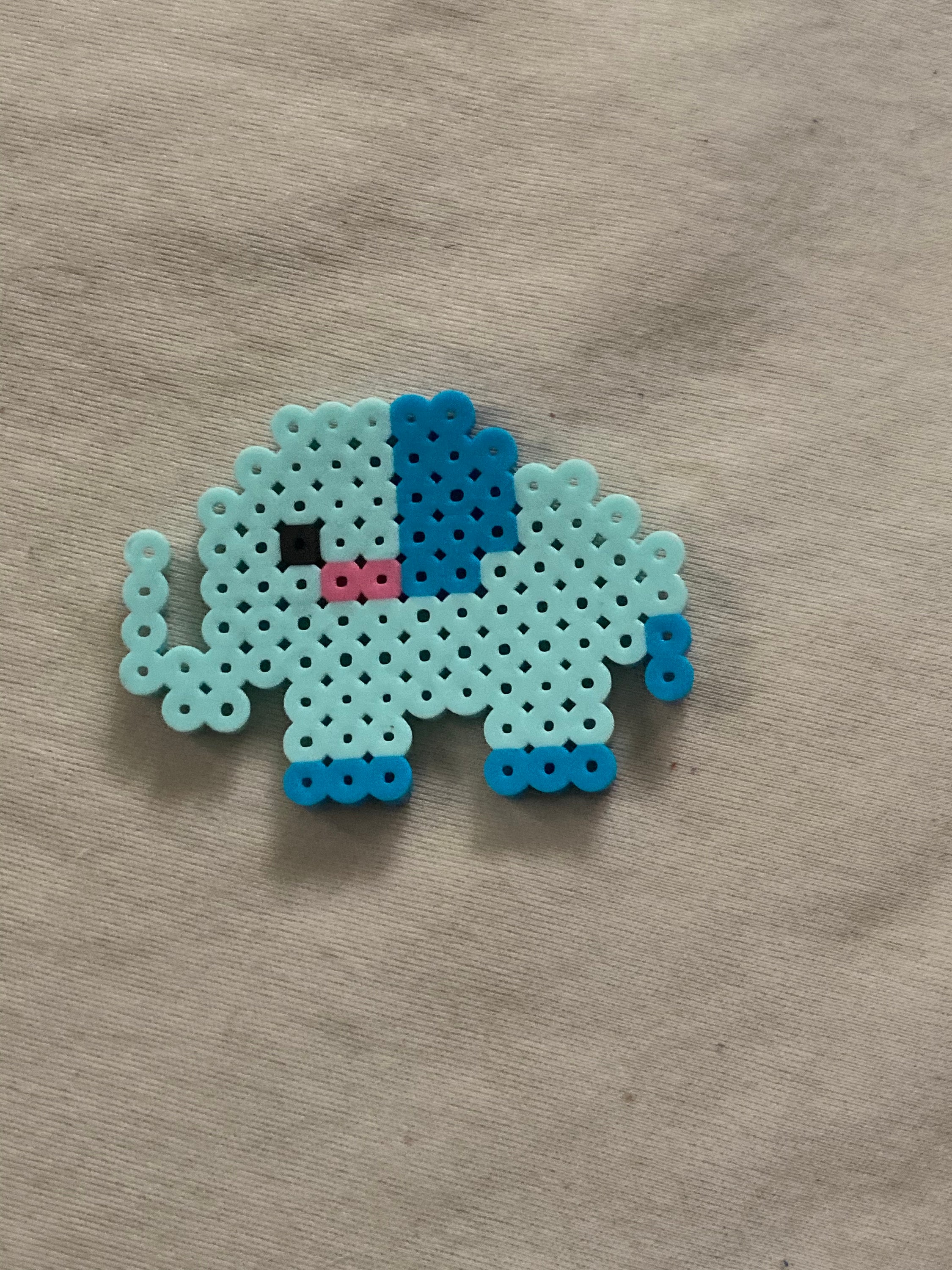 perler bead elephant pattern