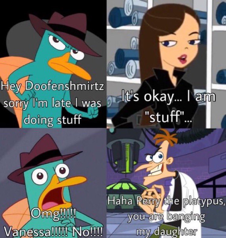 perry the platypus meme