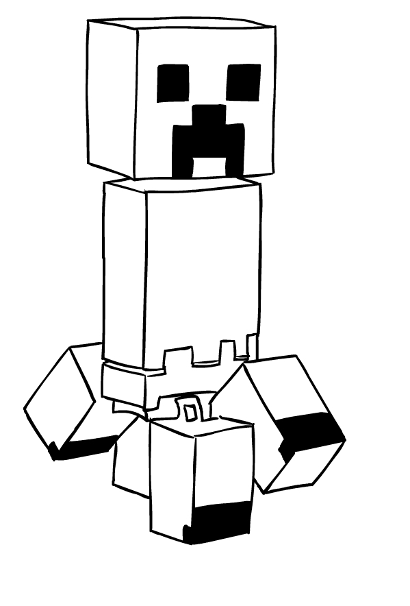 personajes de minecraft para dibujar