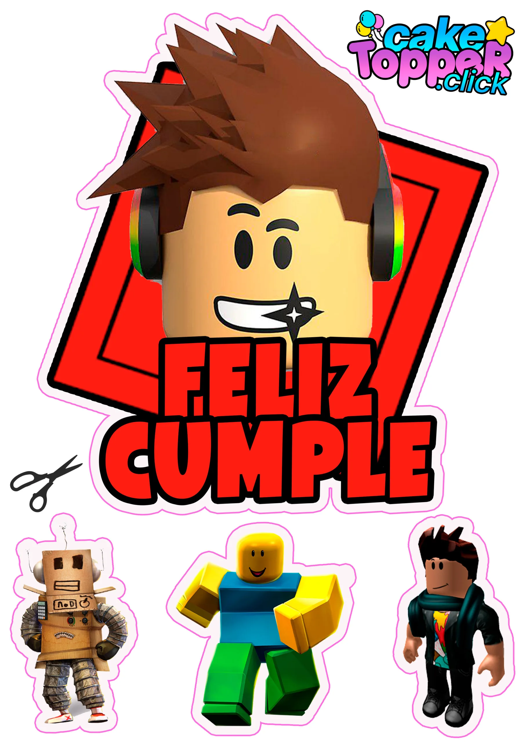 personajes de roblox para imprimir