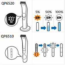 philips one blade charge time