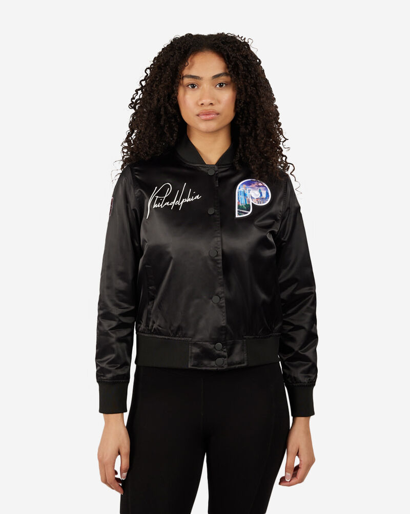 phillies black jacket