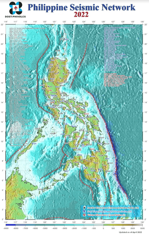 phivolcs earthquake monitoring