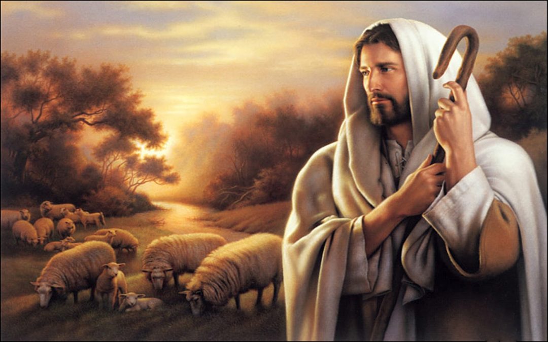 pictures of jesus as a shepherd