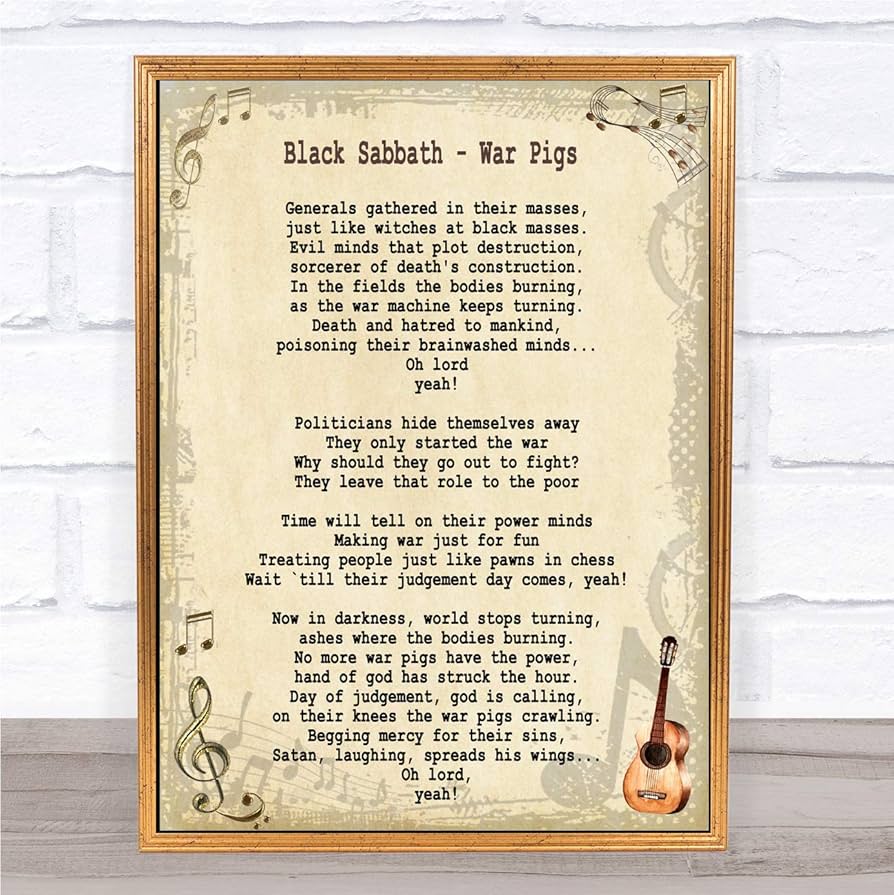 pigs lyrics