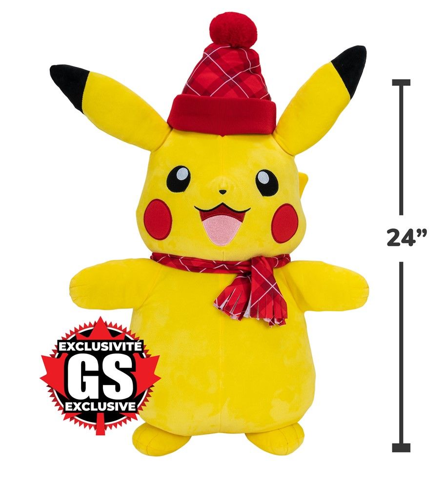 pikachu plush canada