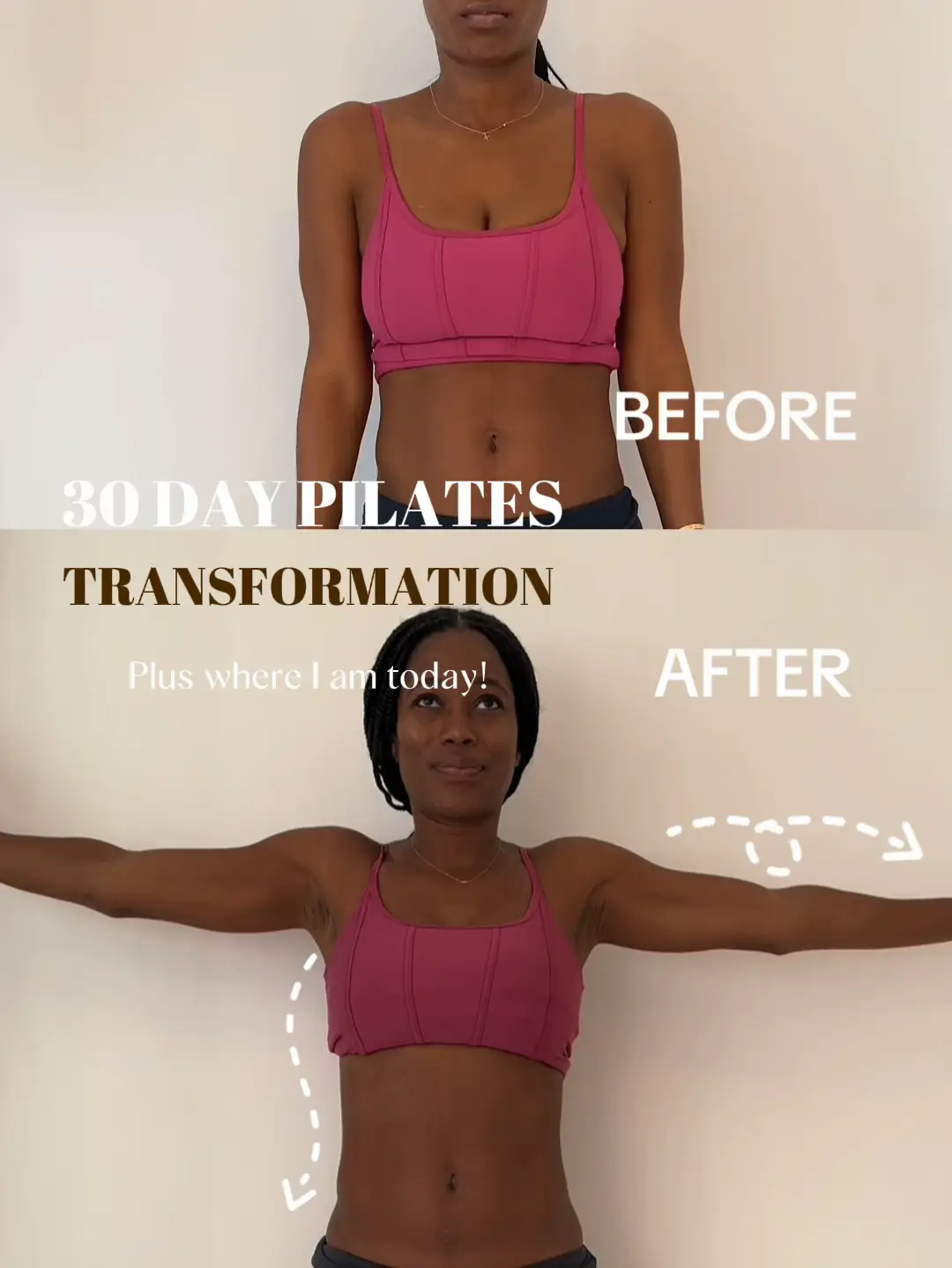 pilates before and after