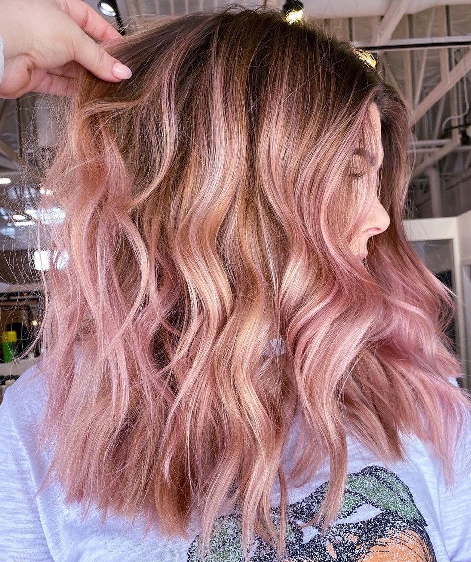 pink and blonde hair color ideas