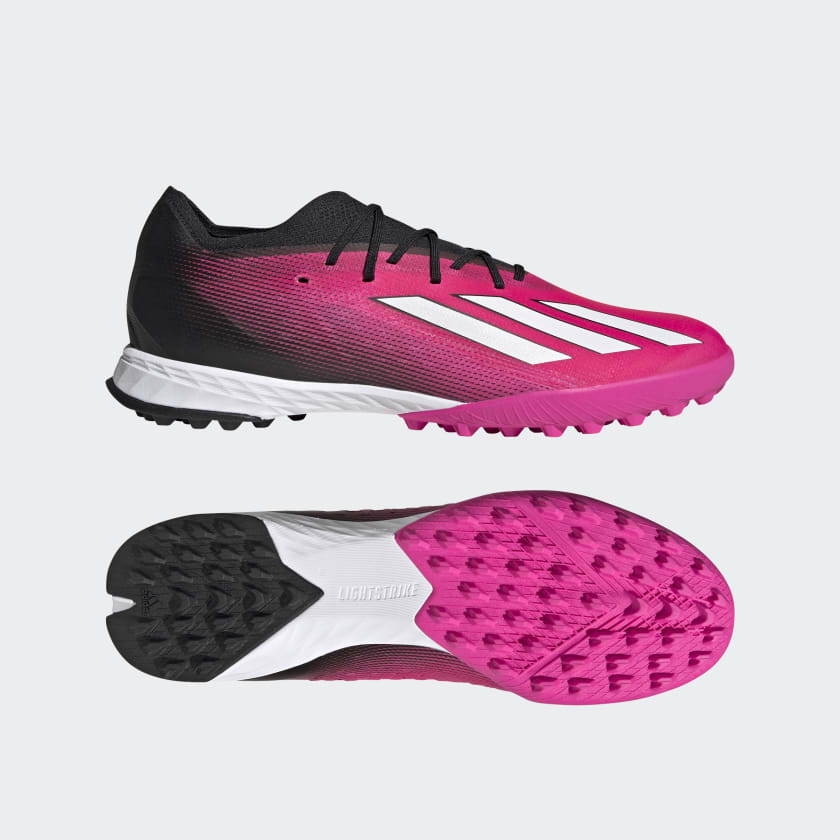 pink turf soccer