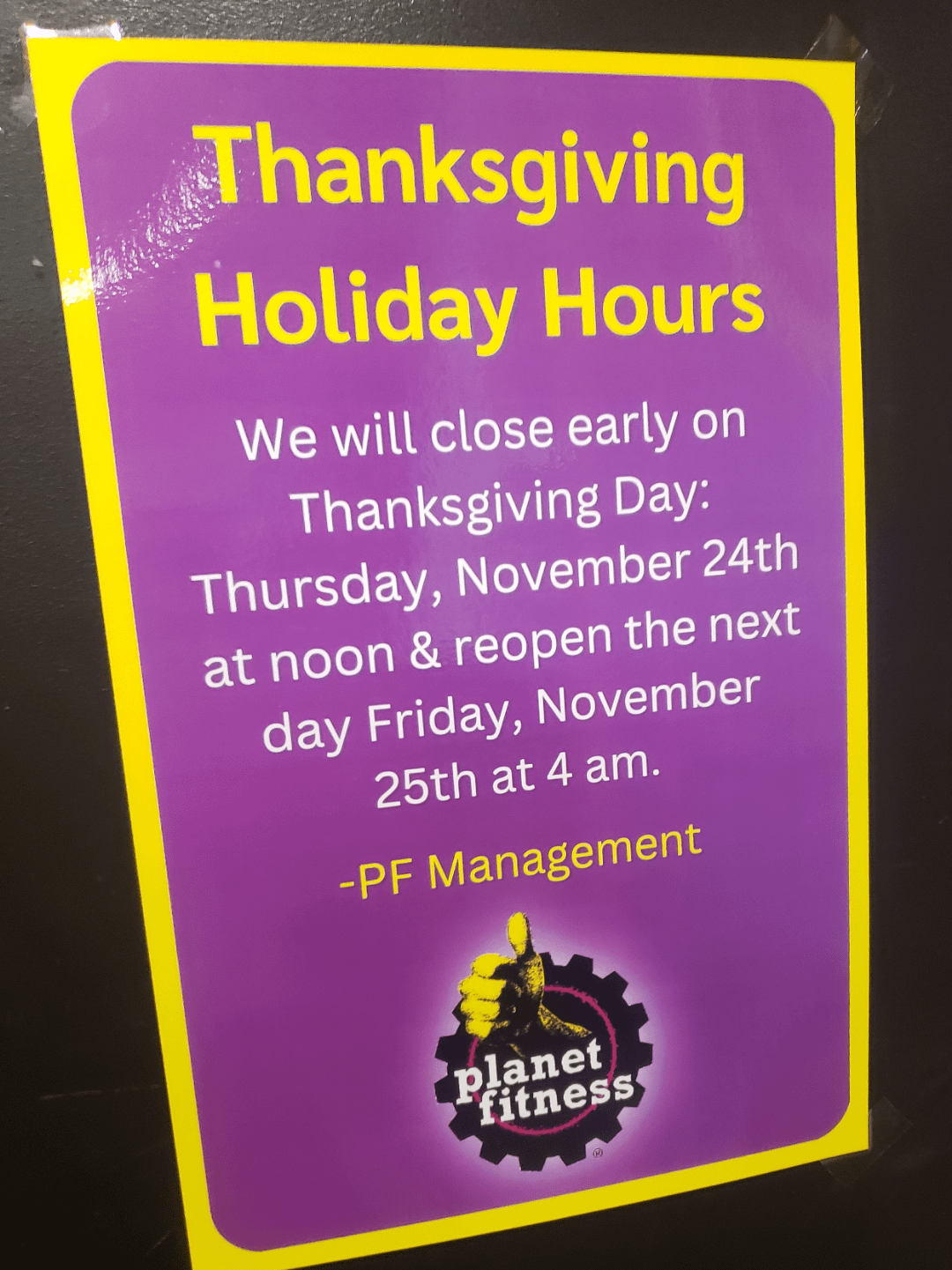 planet fitness hours today